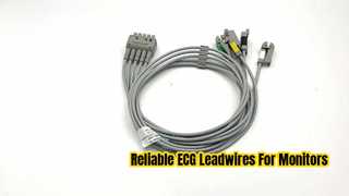 GE Ref:412681-003 Wielopoziomowy zestaw wiązek wiodących EKG,5 -Lead,Grabber,IEC 74 CM /29 IN