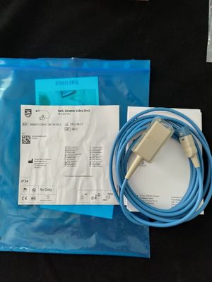 Urządzenie medyczne Kabel rozszerzający Spo2 M1943AL z 9 otworami 3M 8 szpilkami