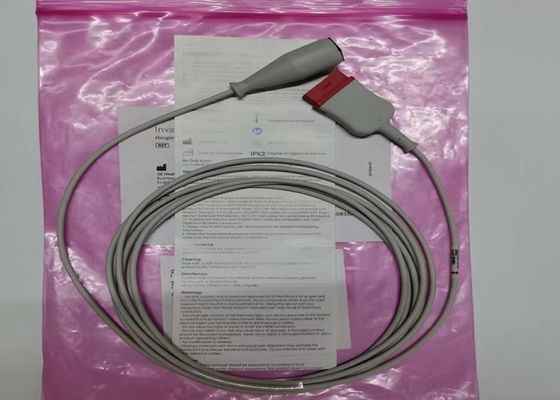 GE oryginalny sprzęt medyczny, Inwazyjny kabel ciśnienia krwi 3.6M 12FT