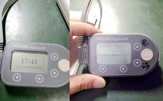Używany PHILIP Digitrak XT Holter Recorder 24 godziny Dynamiczne dla medycyny