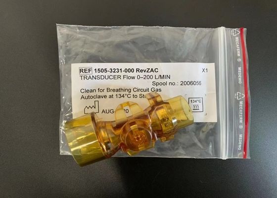 GE OHMEDA Materiały do użytku w urządzeniach medycznych, czujnik przepływu wentylatora Ref 1505 3231-000