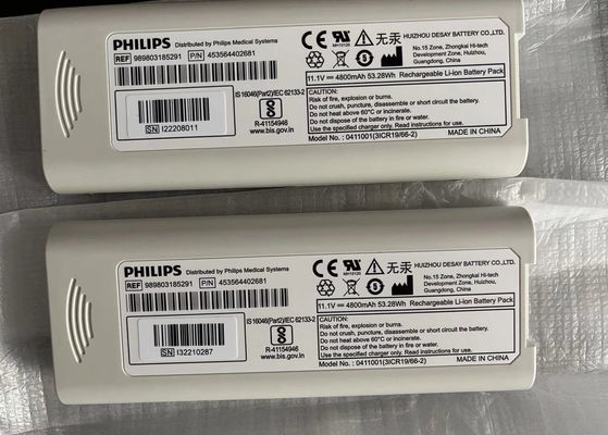 989803185291 Zestaw akumulatorów litowo-jonowych dla PHILIP PageWriter TC10 Elektrokardiograf