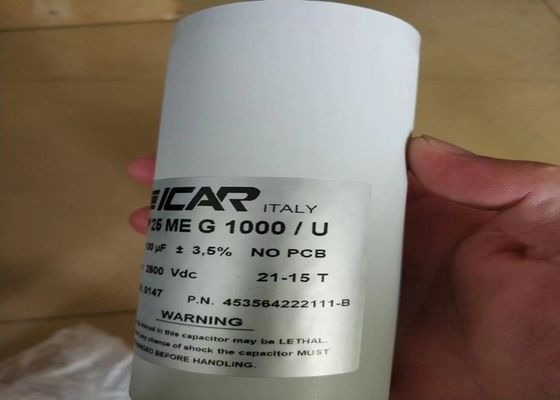 Składniki defibrylatorów Flip Pojemność elektryczna SP 25 MEG 1000 453564222111-B
