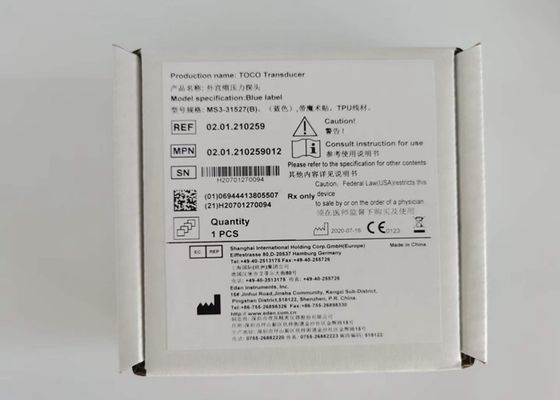 MS3-31527B EDAN Monitor płodowy Toco Transducer wodoodporny 02 01 31527-15