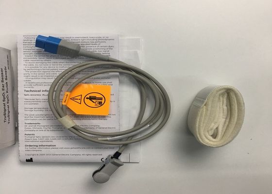 GE Ohmeda Oximetry Spo2 Ear Sensor TS-E-D 9 szpilki wielokrotne nieinwazyjne