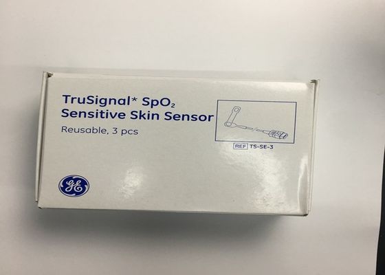 3 sztuk w jednym pudełku TruSignal SpO2 Sensor wrażliwy na skórę 9 szpilów / wielokrotnie używalny