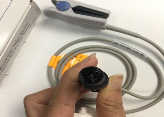 1M Materiały do zużycia w urządzeniach medycznych, GE Trusignal Spo2 Finger Sensor Ref TS-F1-H Round Head