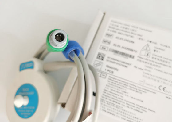 MS3-31527 Toco Transducer Probe 6 igły Single Slot Blue Ribbon Velcro 2,5m Długość