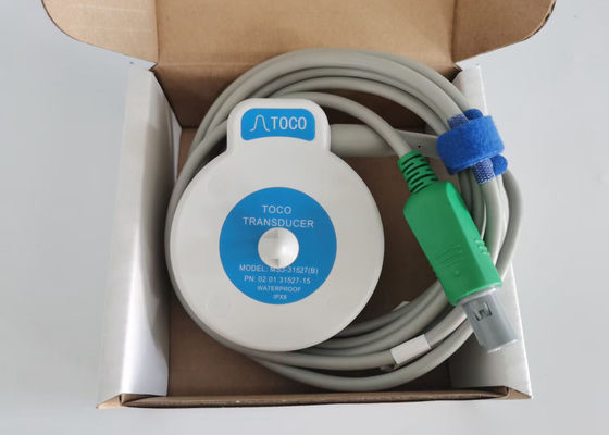 MS3-31527 Toco Transducer Probe 6 igły Single Slot Blue Ribbon Velcro 2,5m Długość