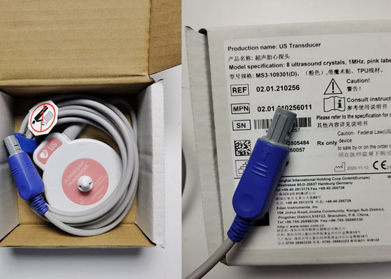 EDAN F6 Monitor płodu Przetwornik MS3-109301 Podwójny gniazdo 4 szpilki wodoodporny IPX8