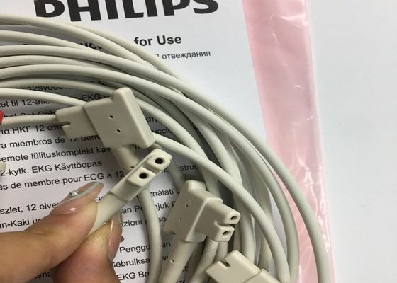 PHLIP EKG Części zamienne, AMMI IEC 12 Ołów EKG kończyn Ołów 1.4M 989803151731
