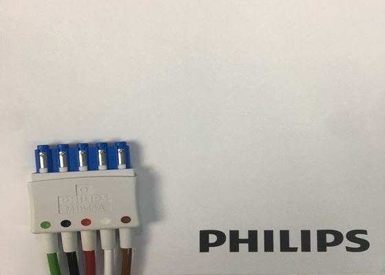 Phlip M1644A Intellivue Kabel EKG 5 Ołów Wielokrotne użytkowanie 989803144991