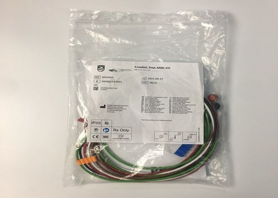 Phlip M1644A Intellivue Kabel EKG 5 Ołów Wielokrotne użytkowanie 989803144991