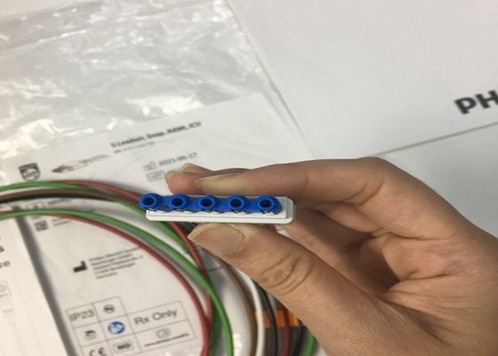 Phlip M1644A Intellivue Kabel EKG 5 Ołów Wielokrotne użytkowanie 989803144991