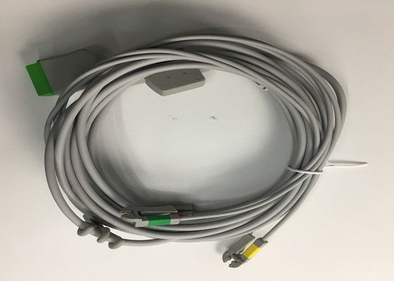 Części zamienne EKG Multi Link Kabel 3 Ołów z zintegrowanym przewodem ołowiowym Grabber 3.6M