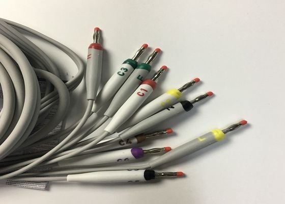 10 Części zamienne EKG Ołów Kabel GE2104726-001 Standard UE