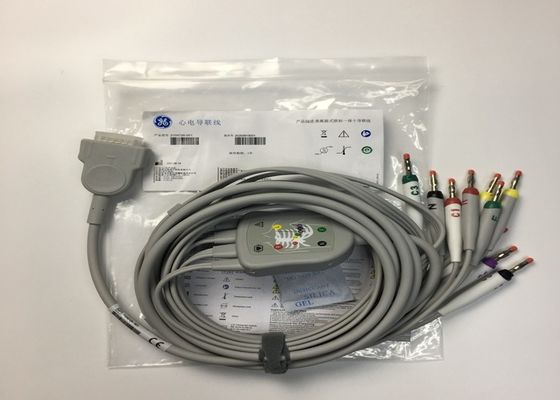 10 Części zamienne EKG Ołów Kabel GE2104726-001 Standard UE