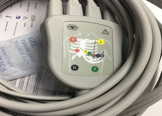 10 Części zamienne EKG Ołów Kabel GE2104726-001 Standard UE