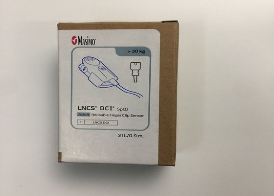 SpO2 Masimo wielokrotnie używalny czujnik zacisku palca 0,9M 3FT 9 PINS REF 1863
