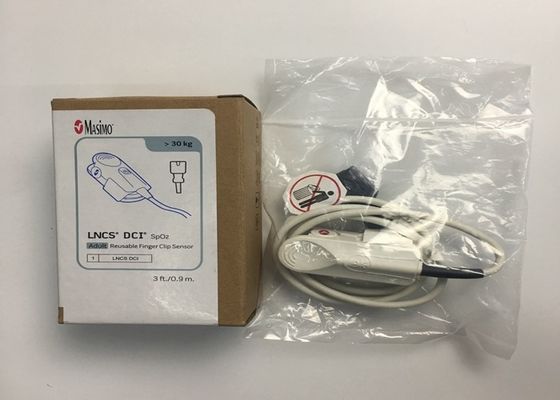 SpO2 Masimo wielokrotnie używalny czujnik zacisku palca 0,9M 3FT 9 PINS REF 1863