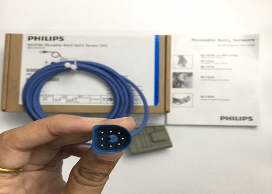 Phlip M1191BL Sprzęt medyczny części zamienne, dorosły czujnik SpO2 3M D kształt 8 szpilki