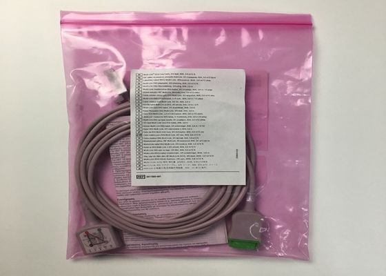 GE Dorośli Wielopoziomowy EKG Kabel wiodący 3 Wiodący 5 Wiodący 3.6M 12ft 2017003-001