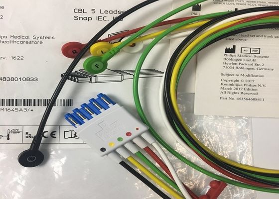 M1645A Sprzęt medyczny IntelliVue Cable 5 Leadset