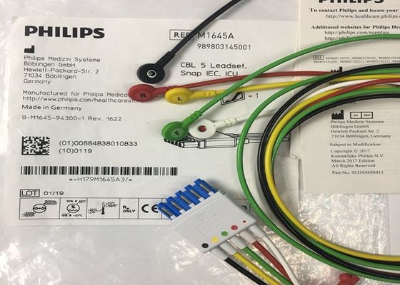 M1645A Sprzęt medyczny IntelliVue Cable 5 Leadset