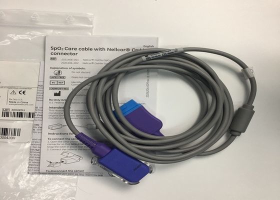 SpO2 Interfejs Sprzęt medyczny Cable 3M 10ft 2021406-001