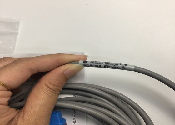 SpO2 Interfejs Sprzęt medyczny Cable 3M 10ft 2021406-001