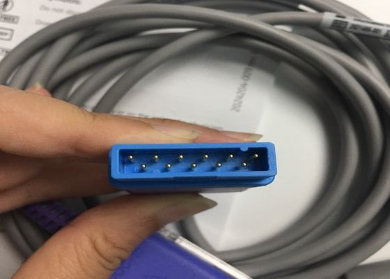 SpO2 Interfejs Sprzęt medyczny Cable 3M 10ft 2021406-001