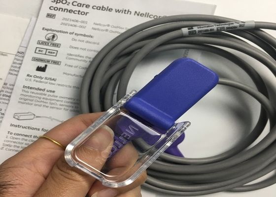 SpO2 Interfejs Sprzęt medyczny Cable 3M 10ft 2021406-001