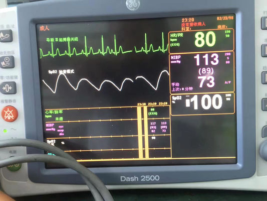 GE DASH2500 Monitor pacjenta Naprawa i konserwacja EKG medyczny