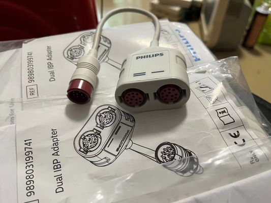 Philip Dual Invasive IBP Adapter ciśnienia krwi Ref 989803199741