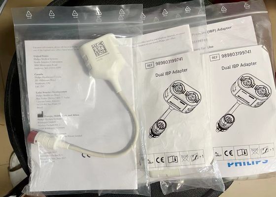 Philip Dual Invasive IBP Adapter ciśnienia krwi Ref 989803199741