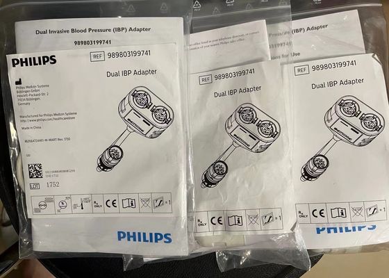 Philip Dual Invasive IBP Adapter ciśnienia krwi Ref 989803199741