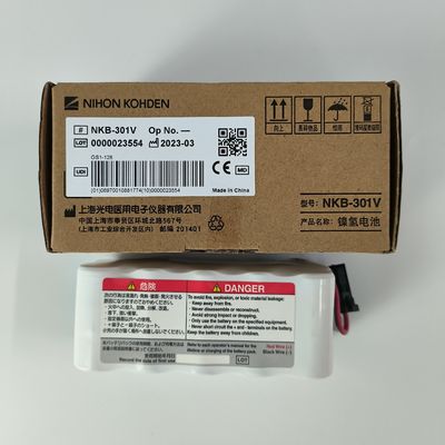 NIHON KOHDEN Zestaw baterii NKB-301V Nominalne napięcie 12V 2800mAh Ni-MH