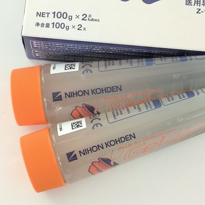 Nihon Kohden Japonia Fotoelektryczny defibrylator Przewodzący medyczny pasta 100G Dwie pudełka Z-101