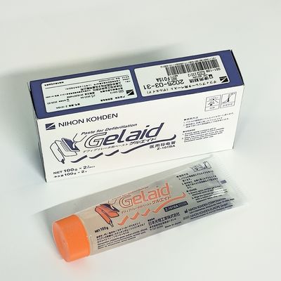 Nihon Kohden Japonia Fotoelektryczny defibrylator Przewodzący medyczny pasta 100G Dwie pudełka Z-101