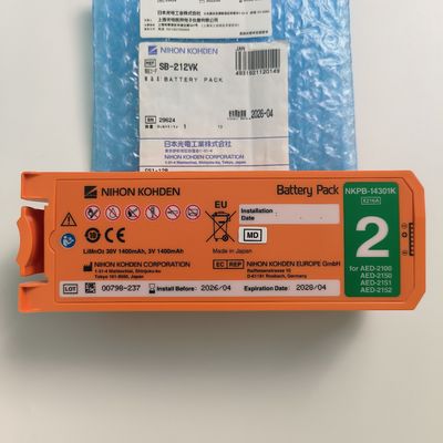 Nihon Kohden AED defibrylator bateria Alid nieobciążalny NKPB-14301K X216A