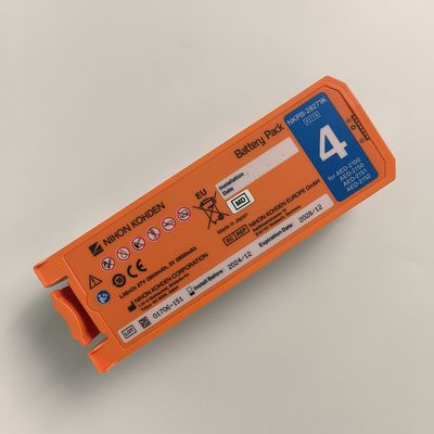 Nihon Kohden AED defibrylator bateria pomarańczowa AED-2100aed-2150aed-215aed-2152 Nkpb-28271k X217A