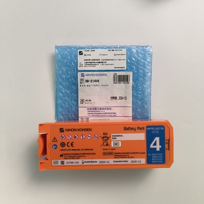 Nihon Kohden AED defibrylator bateria pomarańczowa AED-2100aed-2150aed-215aed-2152 Nkpb-28271k X217A