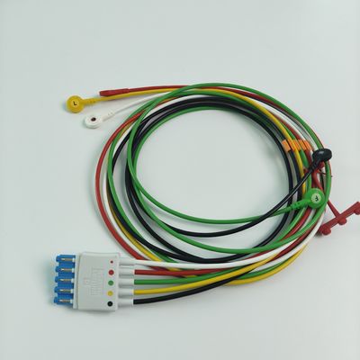 PHILIP Monitor pacjenta oryginalny CBL 5 Leadset Snap IEC ICU REF M1645A 989803145001