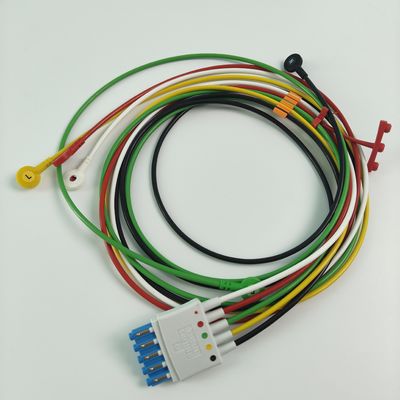 PHILIP Monitor pacjenta oryginalny CBL 5 Leadset Snap IEC ICU REF M1645A 989803145001