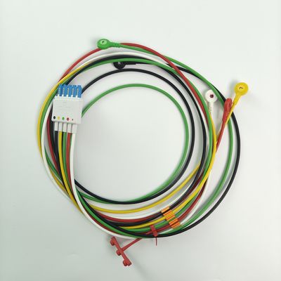PHILIP Monitor pacjenta oryginalny CBL 5 Leadset Snap IEC ICU REF M1645A 989803145001