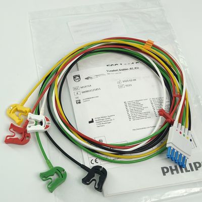 PHILIP Monitor pacjenta Urządzenia medyczne Materiały do zużycia CBL 5 Leadset Grabber IEC ICU REF M1971A 989803125851