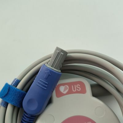 Nadzór nad oponami US Transducer For F2/F3/F6 Fetal Heart Rate US Probe Dual Slot 4 Pin MS3-109301 (D)