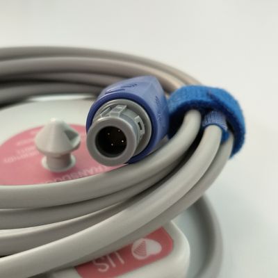 Nadzór nad oponami US Transducer For F2/F3/F6 Fetal Heart Rate US Probe Dual Slot 4 Pin MS3-109301 (D)