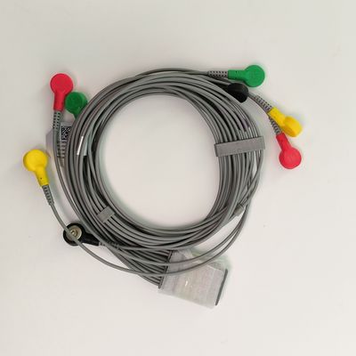 Oryginalny dynamiczny holter EKG przewód ołowiowy 12 przycisk ołowiowy typ REF EL10NISH01 IPN 01.57.471450