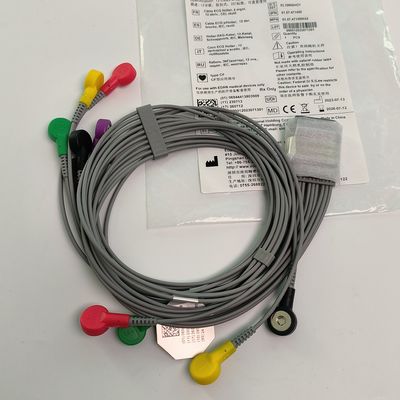 Oryginalny dynamiczny holter EKG przewód ołowiowy 12 przycisk ołowiowy typ REF EL10NISH01 IPN 01.57.471450